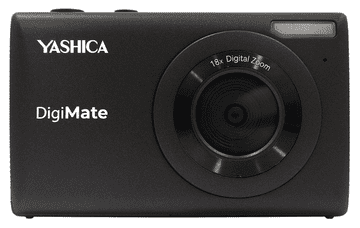 Yashica DigiMate fotoaparat + torbica Lowepro Apex 20, črni (YAS-DGM100-BK)