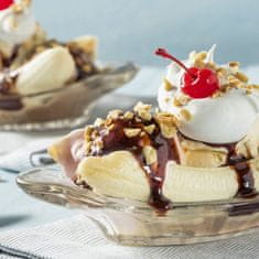 Skledica za banana split Crisa 23x11cm / steklo