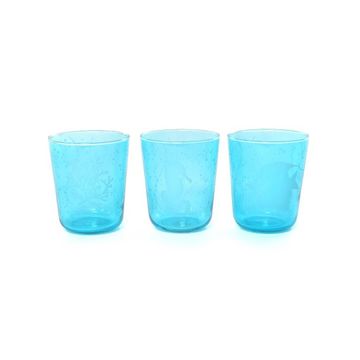 Mhome Set kozarec za vodo, sok Fish 315ml / 6 kos / steklo