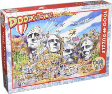 Cobble Hill Puzzle DoodleTown: Mount Rushmore 1000 kosov