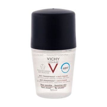 Vichy Homme Anti-Stains 48H antiperspirant proti belim in rumenim madežem za moške