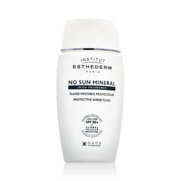 Institut Esthederm No Sun Mineral Protective Sheer Fluid SPF50+ krema za sončenje za obraz 40 ml unisex