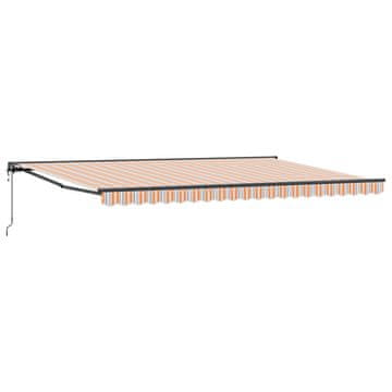 Vidaxl Okvir tende Modra in Oranžna 500 × 300 cm