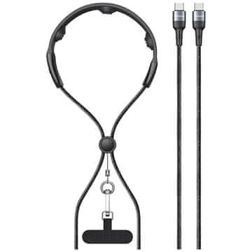USAMS USAMS USB C KABEL ZA TELEFON IN PRENOSNIK, HITRO POLNJENJE 100 W