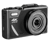 EasyPix V64 Flip fotoaparat, 18x zoom, 4K, črni (111836)