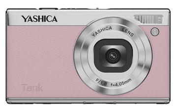 Yashica Tank fotoaparat, 8x zoom, 4K, roza (YAS-DGCMTK-PN)