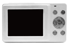 Yashica DigiPix 100 fotoaparat + torbica Lowepro Apex 20, 16x zoom, beli (YAS-DG100PP-WH)