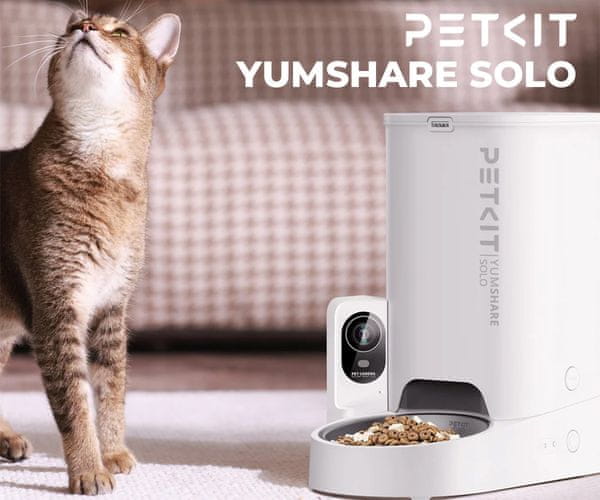 PETKIT YUMSHARE SOLO pametni dozirnik hrane