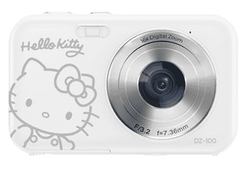 Yashica DZ-100 Hello Kitty fotoaparat, 16x zoom, beli (YAS-DZ10HKP-WH)