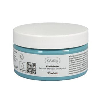 Rayher.	 Kredna barva Chalky 100 ml, modrozelena
