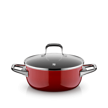 WMF Fusiontec Essential PRO ponev za dušenje s pokrovom, 20 cm, primerno za indukcijo (0520965290)
