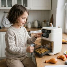 Mega Creative Igračna friteza brez olja, AIR FRYER za otroke, svetlobni, zvočni učinki 3+