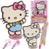 HELLO KITTY Hello Kitty Slikanje po številkah, ustvarjalni komplet za deklice, umetniški komplet za slikanje