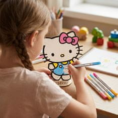 HELLO KITTY Hello Kitty Slikanje po številkah, ustvarjalni komplet za deklice, umetniški komplet za slikanje