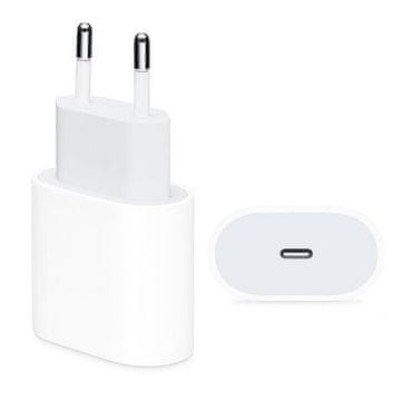 MG Faston omrežni polnilnik USB-C 20W PD, bela