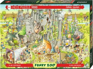 Heye Puzzle Mad ZOO: Exposition Jurassic World 1000 kosov
