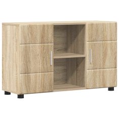 Vidaxl Strani šal s polico FLORIN Sonoma hrast 88,5 x 30,5 x 55,5 cm