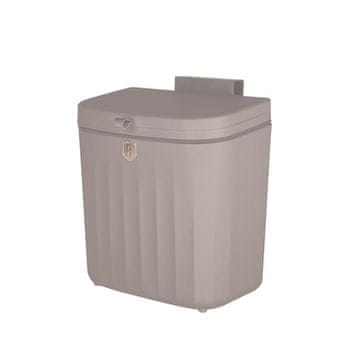 Berlingerhaus Koš za smeti BH-8888 viseča umivalnik 7 l Taupe Collection