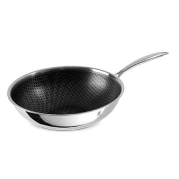 Berlingerhaus Vok ponev BH-8521 nerjaveče jeklo z nelepljivo površino 30 cm Eternal Collection