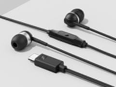 Sennheiser CX 80U žične slušalke, USB-C, mikrofon, črne