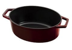 Berlingerhaus Ponev BH-6499 litoželezna lonec s pokrovom 30 cm bordo linija
