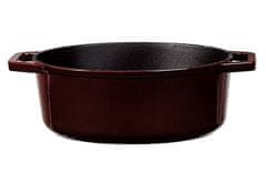 Berlingerhaus Ponev BH-6499 litoželezna lonec s pokrovom 30 cm bordo linija