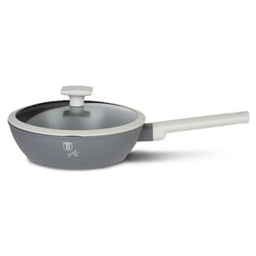 Berlingerhaus Globoka ponev s pokrovom s titanovo prevleko BH-7069 24 cm Aspen Collection