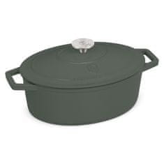 Berlingerhaus Pekač iz litega železa BH-6545 30 cm Matte Green Collection