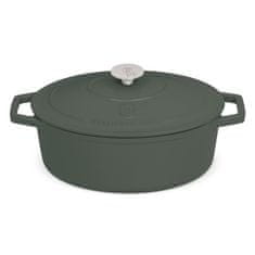 Berlingerhaus Pekač iz litega železa BH-6545 30 cm Matte Green Collection