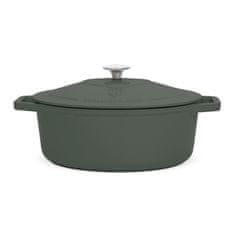 Berlingerhaus Pekač iz litega železa BH-6545 30 cm Matte Green Collection