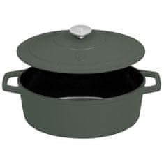 Berlingerhaus Pekač iz litega železa BH-6545 30 cm Matte Green Collection