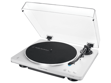 Audio-Technica AT-LP70XBTWS gramofon, bluetooth, belo-srebrni (AT-LP70XBTWS)