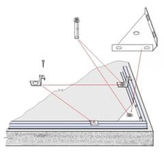 Fieldmann komplet za sidranje vrtne hiške FZDO 9001 (50008382)