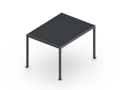 Bellano Living Bioklimatska pergola Bellano S25, 3x4; temno siva, prostostoječa