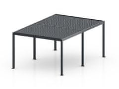 Bellano Living Bioklimatska pergola Bellano S25, 4x6; temno siva, prostostoječa