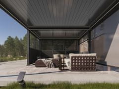Bellano Living Bioklimatska pergola Bellano S25, 4x6; temno siva, prostostoječa