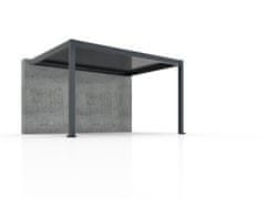 Bellano Living Bioklimatska pergola Bellano S25, 3x4; temno siva, stenska