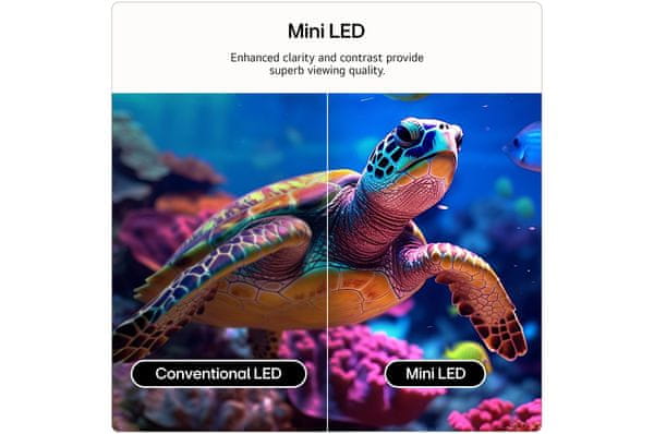 Izjemna slika s tehnologijo QNED MiniLED