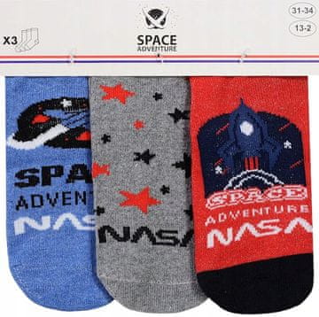 Eplusm NASA NOGAVICE ZA NOGE za fante, 3-delni komplet 27/30 ER02N