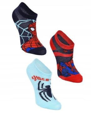 Sun City NOGAVICE SPIDER-MAN za fante, 3-delni komplet, 31/34 FN06K