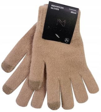 shumee PETPRSTNE PLETENE ROKAVICE bež 18 cm 12+ V034R
