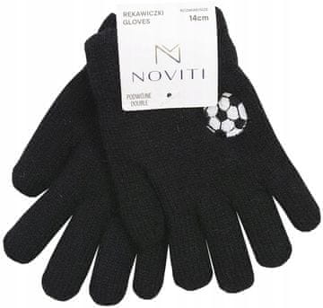 shumee FANTOVSKE ROKAVICE S PETIM PRSTOM, pletene, dvojne, 14 cm, 4-5 V032V