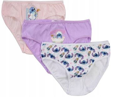 Sun City DEKLIŠKE HLAČKE STITCH STICZ, 3-PAKET BOMBAŽNIH HLAČK, 5/6 LET, FN11D