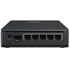 Mikrotik hAP ax S E62IUGS-2AXD5AXT Dual Band WiFi6 PoE 5-port gigabit 1x 2.5G SFP brezžična dostopna točka