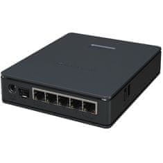 Mikrotik hAP ax S E62IUGS-2AXD5AXT Dual Band WiFi6 PoE 5-port gigabit 1x 2.5G SFP brezžična dostopna točka
