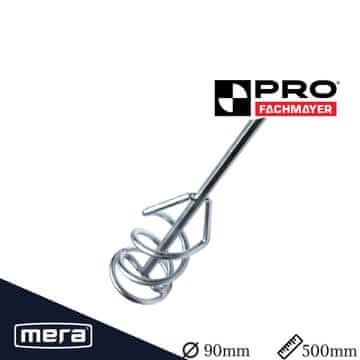 PRO Univerzalni mešalnik za malto HEX PRO BX-03-03 90x500mm BX-107