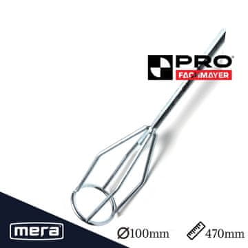 PRO Univerzalni mešalnik za omet HEX PRO BX-06-03 100x470mm BX-112