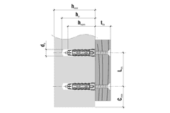 Wkret-Met Univerzalni mozniki Screw-met 8x40 z ugreznjenim vijakom 5x50 100 kosov.