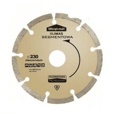 Wkret-Met TDS SEGMENTIRANI diamantni disk 230 mm kovinski vijak