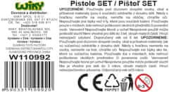 Wiky Pištola za puščico s priseski 21 cm